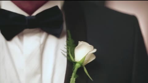 Close-Up Video Of Tuxedo