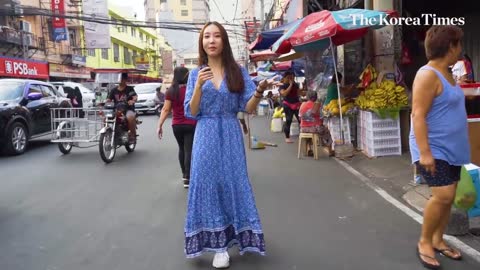 Korean's first-ever Filipino street food tour at QUIAPO MARKET in Manila / 마닐라 키아포 시장 투어