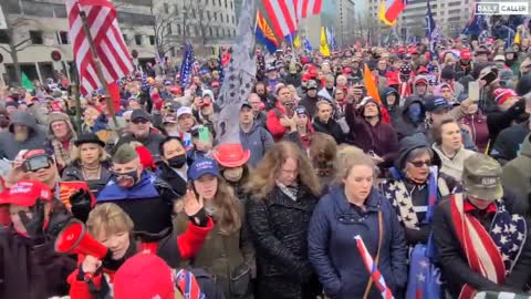 The crowds are already enormous in Washington, D.C. 01/05/2021