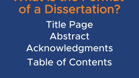 The Professional Format of a Dissertation: A Comprehensive Guide