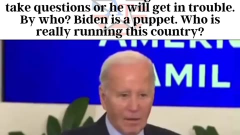 Proof Biden is a Puppet