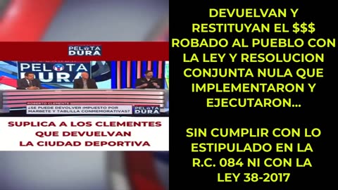 DEVUELVAN EL DIENRO ROBADO