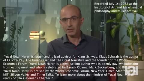 Yuval Noah Harari | "Stalin Dreamt About Creating a New Man, a New Stalin Could Reengineer a New Body."