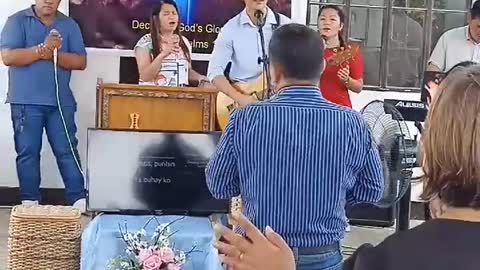 The Praise and Worship Band of Missionaries Frank and Luz Williams at CSF Naic, Cavite, Philippines.