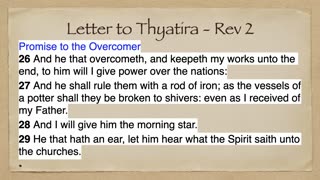 Church of Thyatira Book of Revelation Part 2