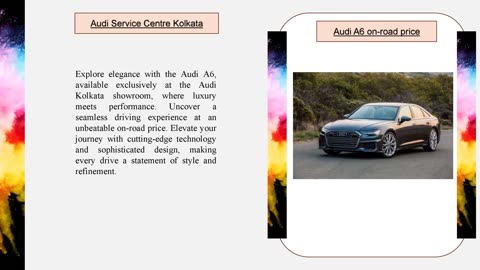 Audi A6 Car Price