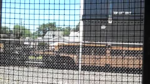 Conneaut Ohio train museum watching train go by