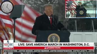 January 6 - Trumps Speech at the Save America March in Washington DC