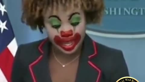 🤡"BIDEN'S WHITE HOUSE CLOWN SHOW STARRING KARINE JEAN-PIERRE"🤡