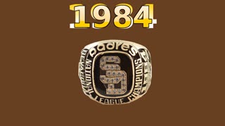 San Diego Padres NL Champions 1984