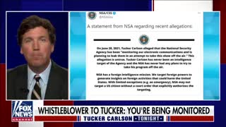 NSA and White House Offer No Denial in Response to Tucker Carlson Spying Allegations