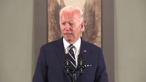 Biden's speech in East Jerusalem: "the background of my family is Irish American. And we have a long history ... not fundamentally unlike the Palestinian people, with Great Britain and their attitude toward Irish Catholics over the years for 400