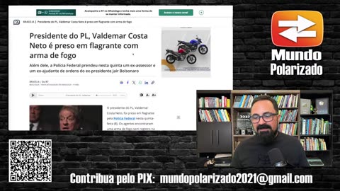Valdemar Costa Neto é PRESO, BOLSONARO é o próximo na lista_HD