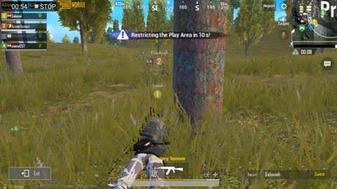 Sniper Attacking Duo Players Hiding Under Tree In Pubg Fights