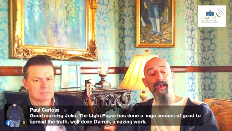 Darren Nesbit Talks to John Mappin at Camelot Castle