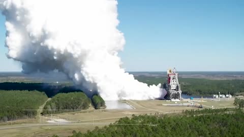 Smoke & Fire! NASA Tests the World s Most Powerful Rocket