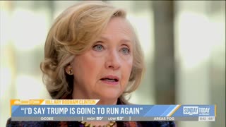 HRC finally figured out Trump is running again in 2024.