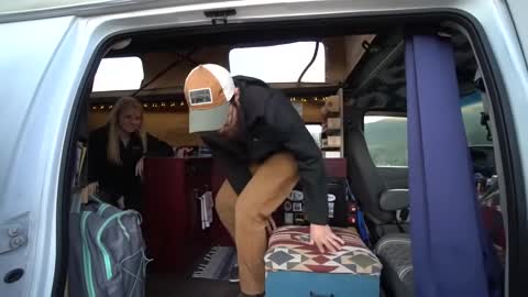 THE Ultimate DIY Camper Van ~ Pop Top, Bathroom & Shower Built In