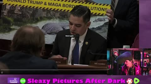 Rep. Garcia Seizes Upon "Alligater Moats" Comment and It Backfires