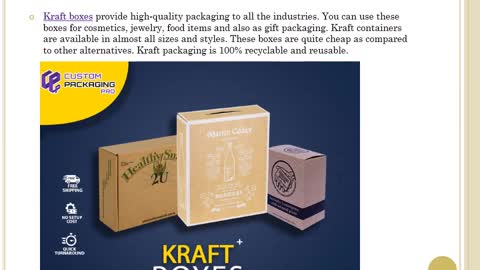 Kraft Boxes Packaging