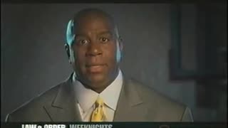 April 30, 2005 - Magic Johnson Promo for 'Law & Order'