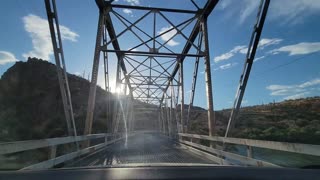 Canyon lake Arizona, road