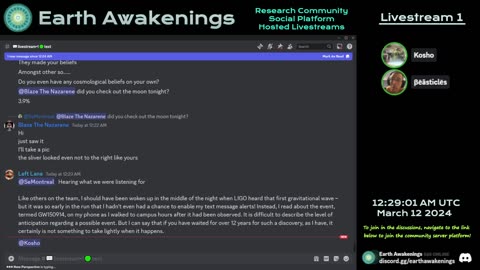 Earth Awakenings - Livestream 1 - #1474