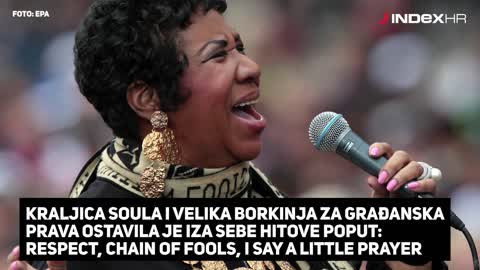 Umrla je pjevačica Aretha Franklin