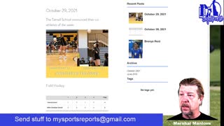 My Sports Reports - October 29, 2021
