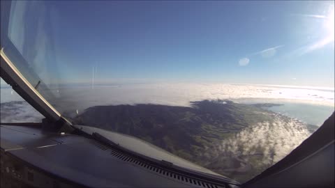 Amazing Landing Throw Sky Fog