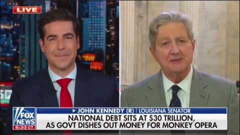 Senator John Kennedy on the outlandish spending of the Federal government.