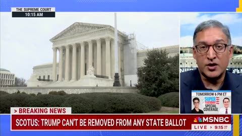 Liberals Melt Down After SCOTUS Rules Trump Can Stay On Colorado Ballot