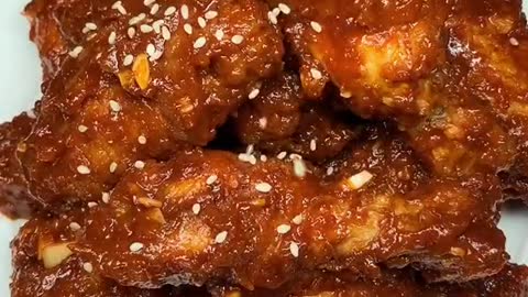 Korean fried chicken hair is so simple