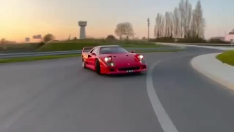 That’s exactly what it was built for... Ferrari F40