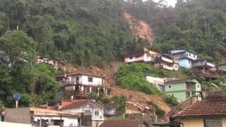 Temporal deja más de medio centenar de muertos en Petrópolis