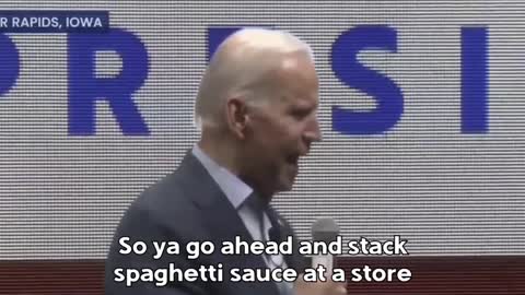 A compilation of bizarre things Biden said recently