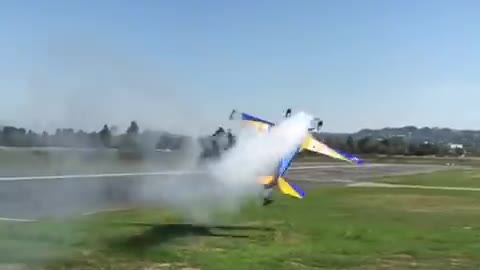 airplane stunts powerful plan stunt