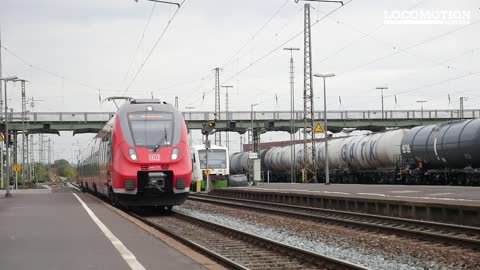 Deutsche Bahn REGIO Class 442 Franken-Thüringen Express #railway #train #shorts #deutschebahn #rail