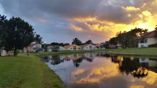 A Gated Neighborhood in Lake Worth Florida