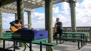 ed Sheeran "Perfect" Sax Cover Beach performance