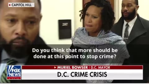Meanwhile D.C. has a crime crisis and Bowser has no answers except painting the street for BLM