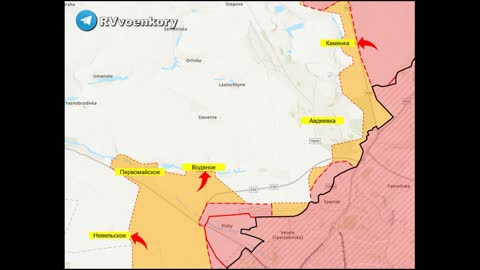 The Russian army has breached the AFU defense behind Pisky and is developing an offensive