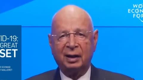 WATCH> Klaus Schwab planning with international government's to intentionally break supply chains to make a nazi world government. this is no joke, him and his buddy's plan to put things under your skin and hack you in there surveillance grid