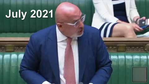 Vaccine minister Nadhim Zahawi on vaccine passports, before and after