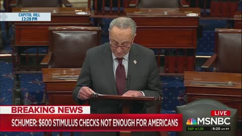 Schumer Gets Lost, Fumbles, and Even Says "Mr. Madam President" From Sen. Floor