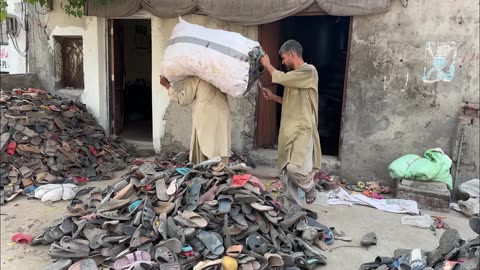 How Plastic Shoes are Recycled to Make New Shoes - Recycling old plastic shoes
