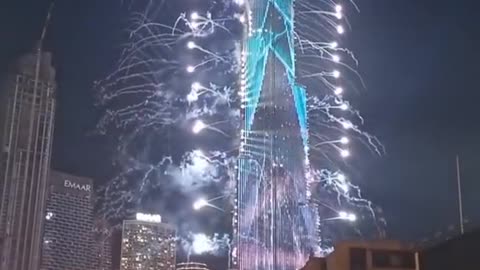 Happy new year 2022। Burj khalifal। DUBAI।#short