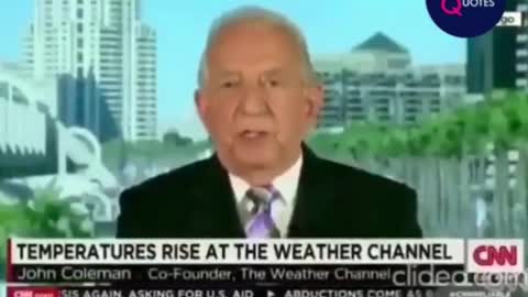 WeatherChannel Founder John Coleman Calls BS on Climate Change