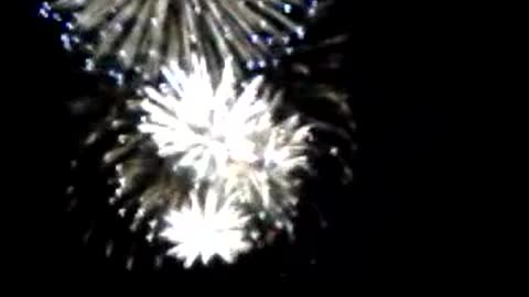 Fireworks Light Up The Sky