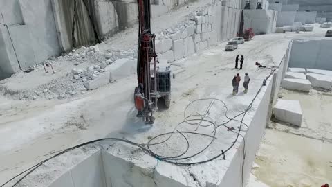 Documentary Of Marble Quarries Based In Greece (Marble Extraction And Proccesing)
